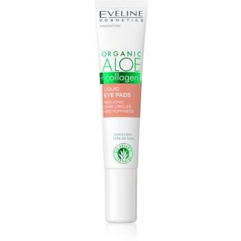 Eveline Organic Aloe+Collagen гель для шкіри навколо очей проти набряків та темних кіл 20 мл - зображення 1