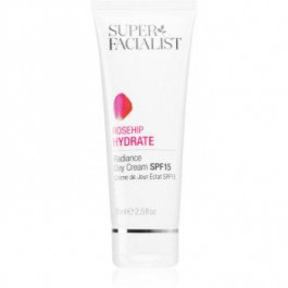   Super Facialist Rosehip Hydrate денний зволожуючий та захисний крем SPF 15 75 мл