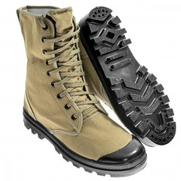 Mil-Tec Черевики  Canvas Combat Boots Olive (12831500-046)