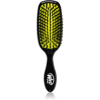 Wet Brush Shine Enhancer щітка для блиску та шовковистості волосся Black-Yellow 1 кс - зображення 1