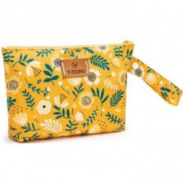 T-Tomi Small Baggie дорожня сумка Mustard flowers 18x24 см
