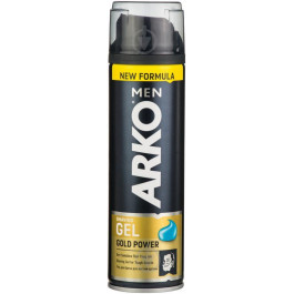 ARKO Гель для бритья  Gold Power 200мл (8690506467227)