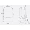 Xiaomi Z Bag Ultra Light Portable Mini Backpack / Green - зображення 6