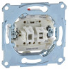 Schneider Electric Механизм двухклавишного выключателя для жалюзи Merten (MTN3715-0000) - зображення 1