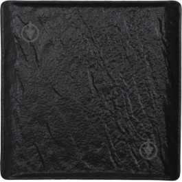 Fiora Блюдо квадратное Lavastone Black Surf 17,5x17,5 см (51887)