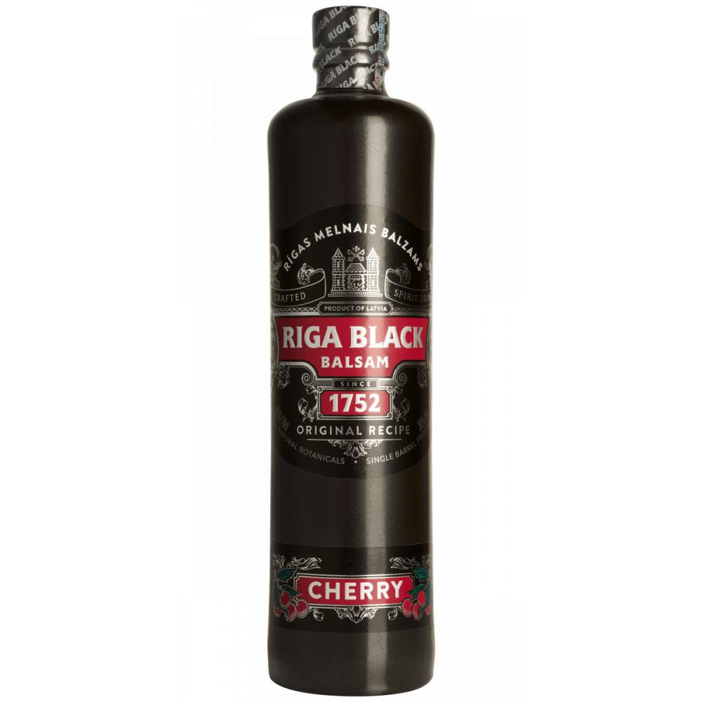 Riga Black Бальзам  Вишневий, 30%, 0,5 л (4750021004933) - зображення 1