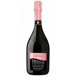 Serena Вино ігристе  Prosecco DOC Rose Brut Millesimato брют рожеве, 11%, 750 мл (8010719015136)