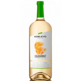 Коблево Вино біле  Chardonnay сухе, 13%, 1,5 л (4820004925057)