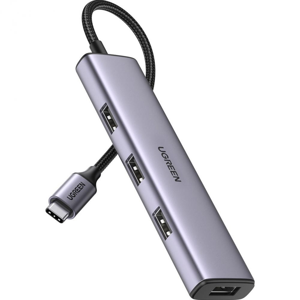 UGREEN USB-C to 4 x USB 3.0 HUB (20841) - зображення 1