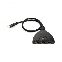 PowerPlant HDMI - 3xHDMI Black (CA912070)