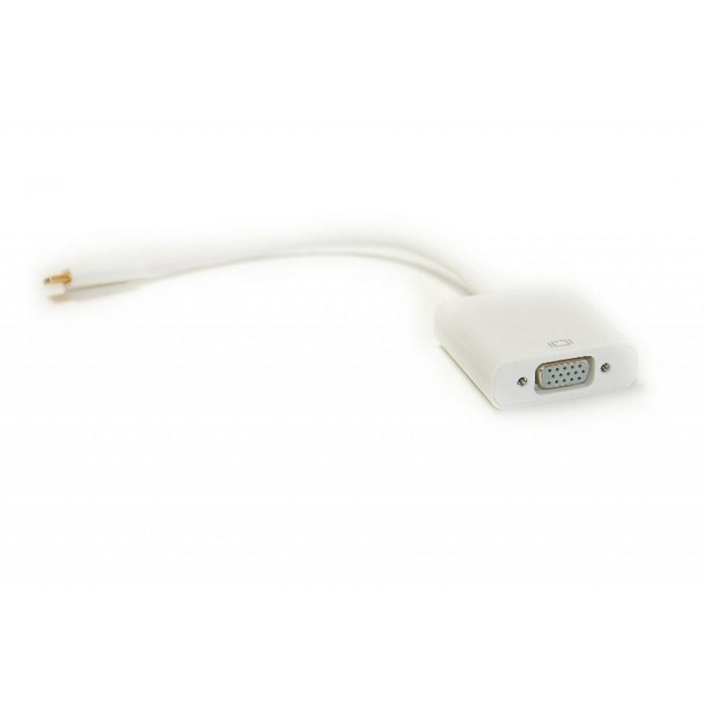 PowerPlant USB-C - VGA White (DV00DV4064) - зображення 1