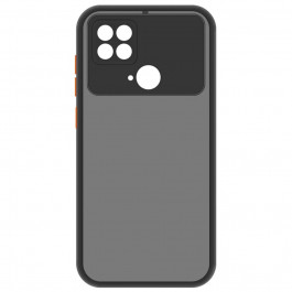 MAKE Xiaomi Poco C40 Frame (Matte PC+TPU) Black (MCMF-XPC40BK)