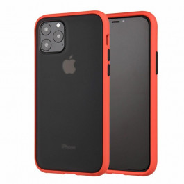 MakeFuture Matte PC+TPU Apple iPhone 11 Pro Max Frame Red (MCMF-AI11PMRD)