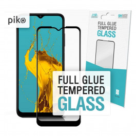 Piko Защитное стекло Full Glue для Samsung A03S Black (1283126515361)