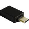 Адаптер USB Type-C Lapara USB3.0 CM/AF Black (LA-MALETYPEC-FEMALEUSB3.0 BLACK)