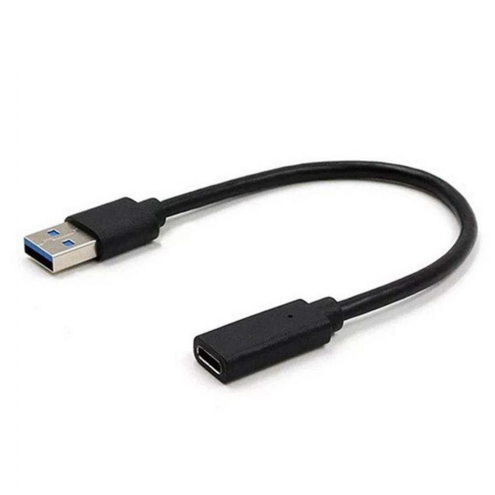 Cablexpert USB 3.0 For Type-C 0,15M Black (A-USB3-AMCF-01) - зображення 1