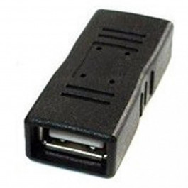Cablexpert USB 2.0 Coupler Black (A-USB2-AMFF)