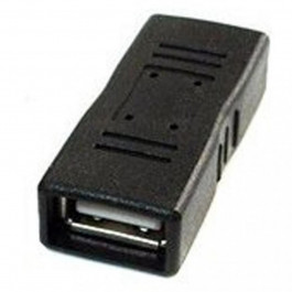   Cablexpert USB 2.0 Coupler Black (A-USB2-AMFF)