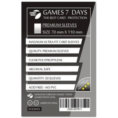 Games7Days Протектори для карт  (70 х 110 мм, Magnum Ultra-Fit, 50 шт.) (PREMIUM) (GSD-027011) - зображення 1