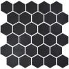 Kotto Keramika HEXAGON H 6021 Black Mat - зображення 1