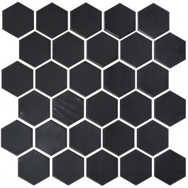 Kotto Keramika HEXAGON H 6021 Black Mat