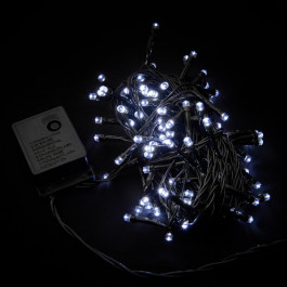 DeLux String C 100 LED 5m белый/черный IP20 (90009493)