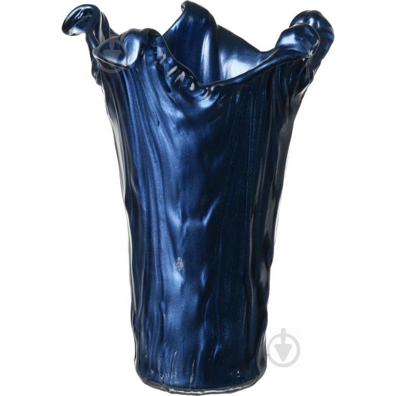 Antonio Tammaro Ваза скляна синя Astro 28х35 см (VAS4507-1002) - зображення 1