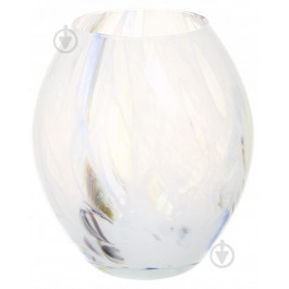 Antonio Tammaro Ваза скляна  Oliva 22,5 см білий мурин (VAS4318-390)