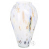 Antonio Tammaro Ваза скляна  Globo 40,5 см білий мурин (VAS4577-390) - зображення 1