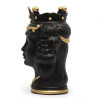 Mastercraft Vase  CFB-208/N керамічний чорний з золотим декором у сицилійській скульптурі (CFB-208/N) - зображення 4