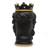 Mastercraft Vase  CFB-209 / N керамічний чорний з золотим декором у сицилійській скульптурі (CFB-209/N) - зображення 3