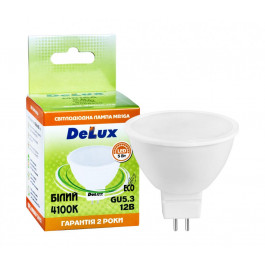 DeLux LED MR16A 5W 4100K 12В GU5.3 (90021254)