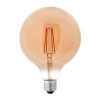 DeLux LED Globe G125 8W 2700К E27 Amber Filament (90016726) - зображення 1