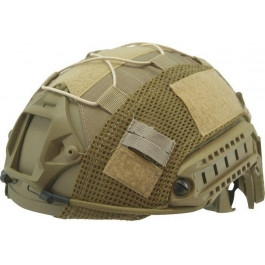  Чехол на шлем KOMBAT Tactical Fast Helmet COVER Coyote (kb-tfhc-coy)