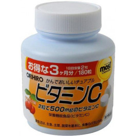 ORIHIRO Vitamin C 180 жувальних таблеток (4971493104062)