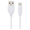 Awei CL-93 Lightning cable 1m White - зображення 1