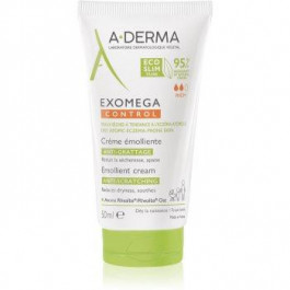 A-Derma Exomega Control зволожуючий крем для дуже сухої та чутливої, атопічної шкіри 50 мл