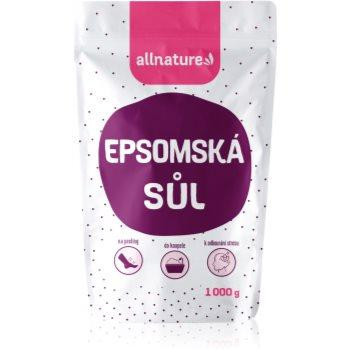 Allnature Epsom salt сіль для ванни 1000 гр - зображення 1