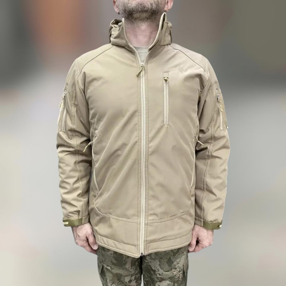 Wolftrap Куртка чоловіча зимова , Softshell, колір Бежевий, розмір L (242108) - зображення 1