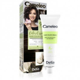 Delia Cosmetics Cameleo Color Essence фарба для волосся в тюбику відтінок 3.3 Chocolate Brown 75 гр