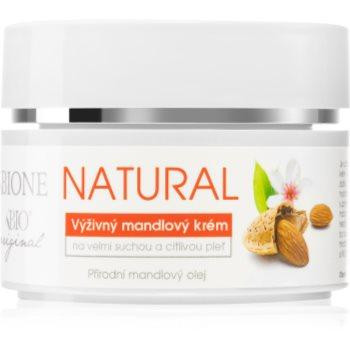 Bione Cosmetics Almonds екстра поживний крем для дуже сухої та чутливої шкіри 51 мл - зображення 1