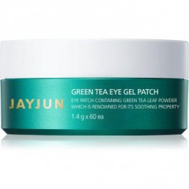 JAYJUN Eye Gel Patch Green Tea гідрогелева маска для шкіри навколо очей для освітлення та зволоження 60x1,4