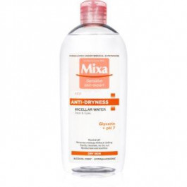 MIXA Anti-Dryness міцелярна вода проти сухості шкіри обличчя  400 мл