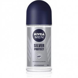 Nivea Men Silver Protect кульковий антиперспірант для чоловіків 48h 50 мл