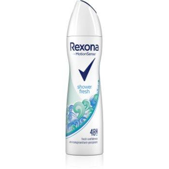 Rexona Dry & Fresh Shower Clean антиперспірант спрей 48 годин 150 мл - зображення 1