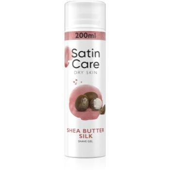 Gillette Satin Care Dry Skin гель для гоління для жінок Shea Butter 200 мл - зображення 1