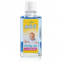 Alpa Aviril Baby oil with azulene ніжна дитяча олійка для чутливої шкіри 50 мл