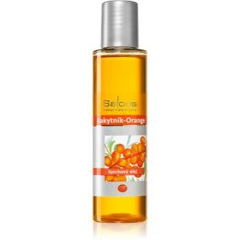 Saloos Shower Oil олійка для душу обліпиха - апельсин  125 мл - зображення 1