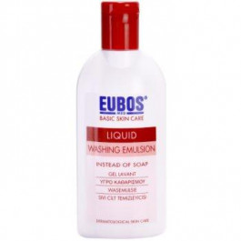 EUBOS Basic Skin Care Red очищуюча емульсія без парабену 200 мл