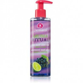 Dermacol Aroma Ritual Grape & Lime антистресове рідке мило 250 мл